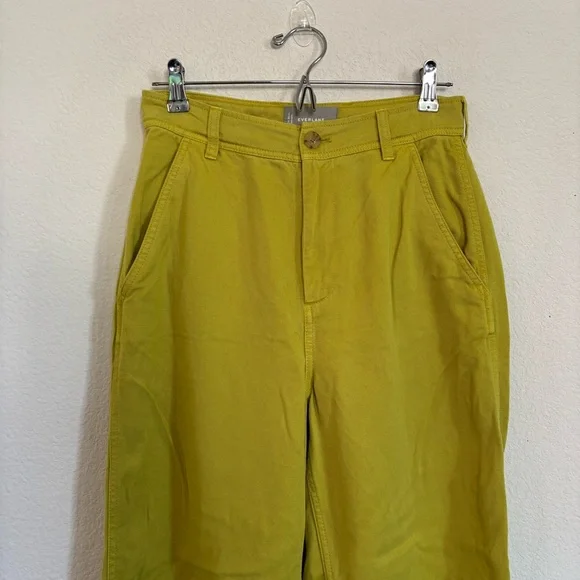 Everlane The Tencel Relaxed Chino Lime - Picture 5 of 8